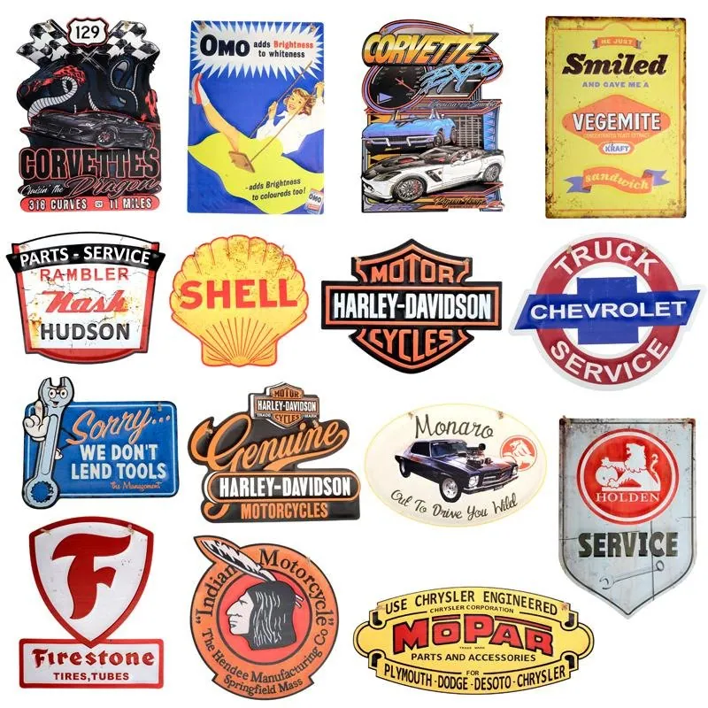 Man Cave Accessories Deco Signs Metal- 30 Assorted Designs – image 2