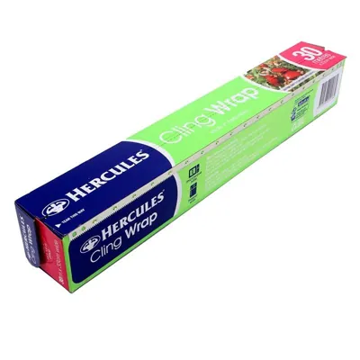 Hercules Kitchen Consumables Cling Wrap 30m X 33cm