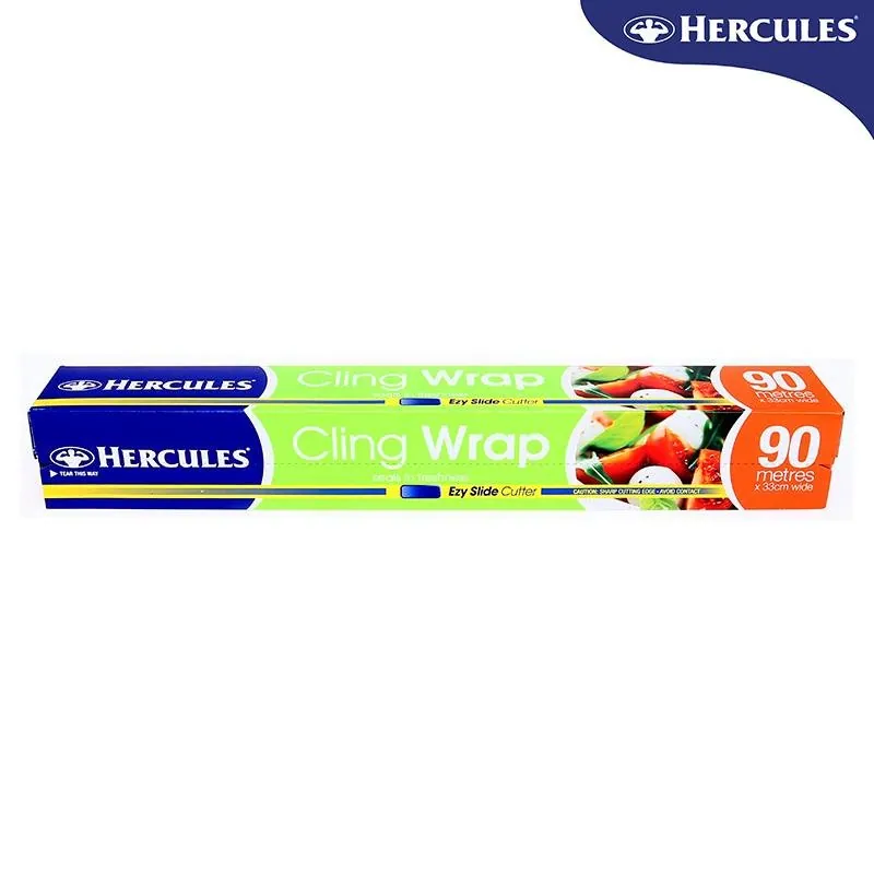 Hercules Cling Wrap 90m X 33cm with Ezy Slide Cutter – image 4