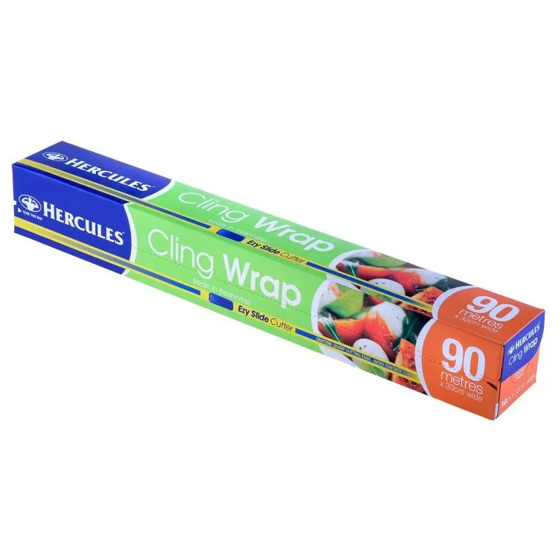 Hercules Cling Wrap 90m X 33cm with Ezy Slide Cutter – image 3