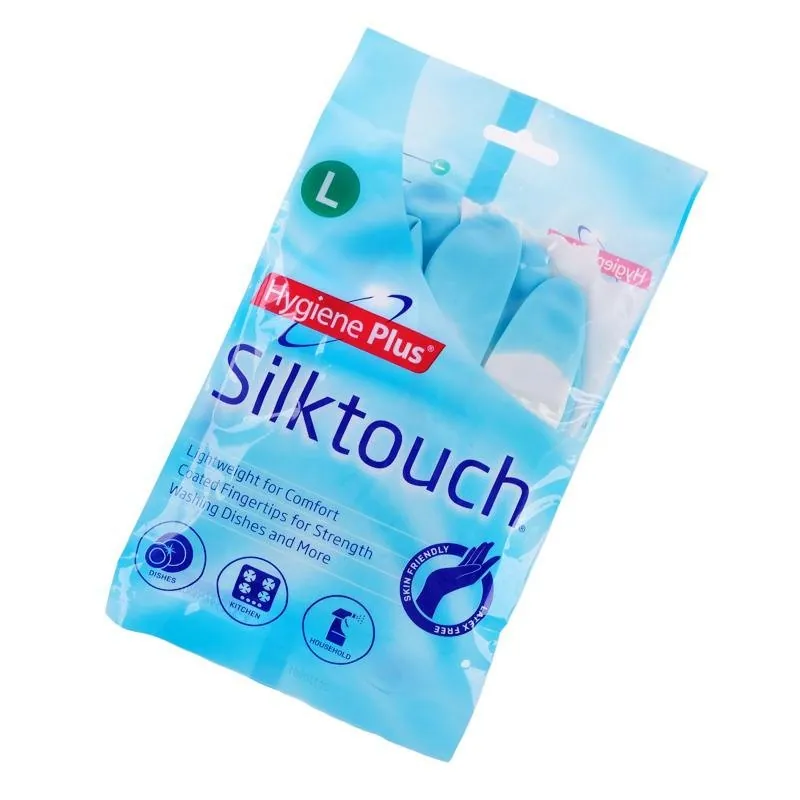 Hygiene Plus Gloves Silk Touch Vinyl - Large – image 3