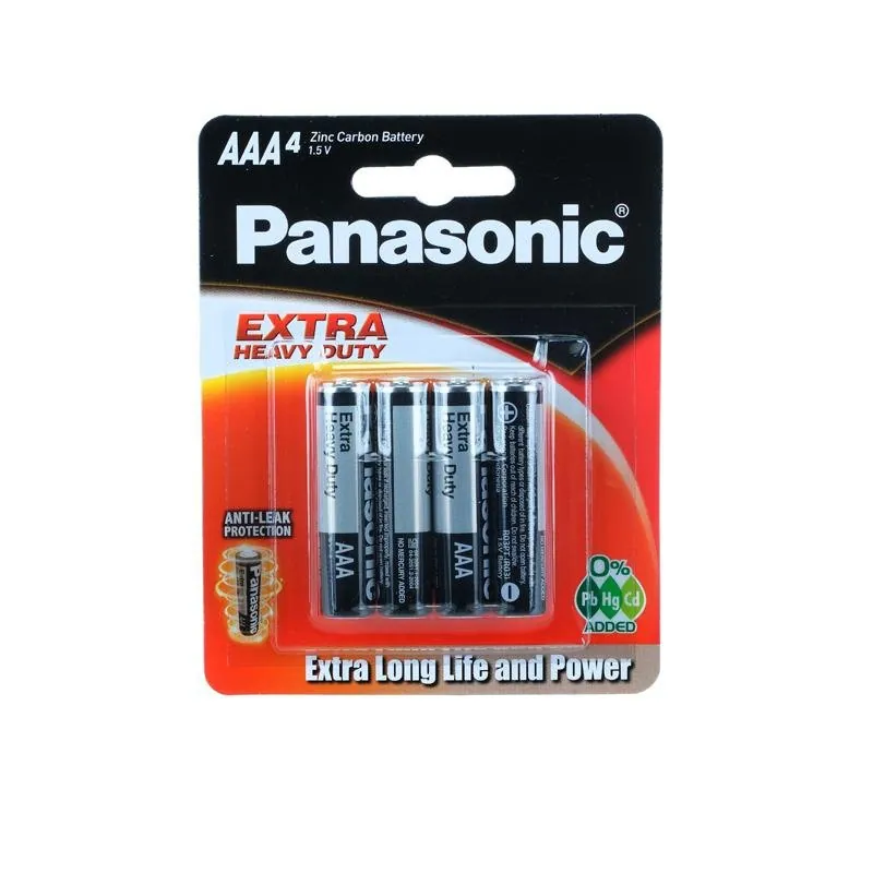 Battery Panasonic Extra Heavy Duty (aaa) 4pk – image 4