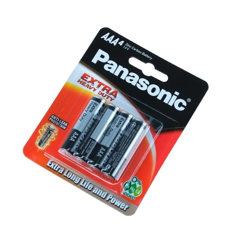 Battery Panasonic Extra Heavy Duty (aaa) 4pk – image 3