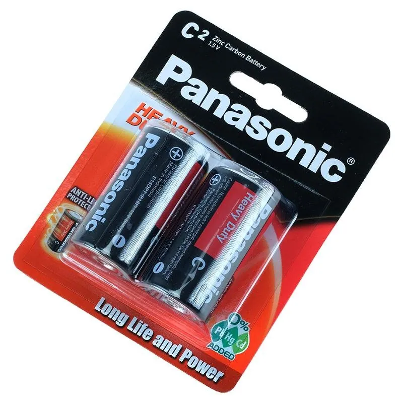 Battery Panasonic Heavy Duty Battery (c) 2pk – image 3