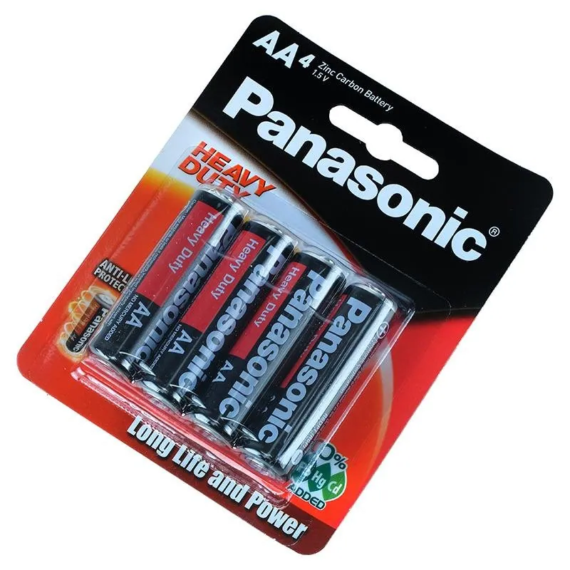 Battery Panasonic Heavy Duty Battery (aa) 4pk – image 3