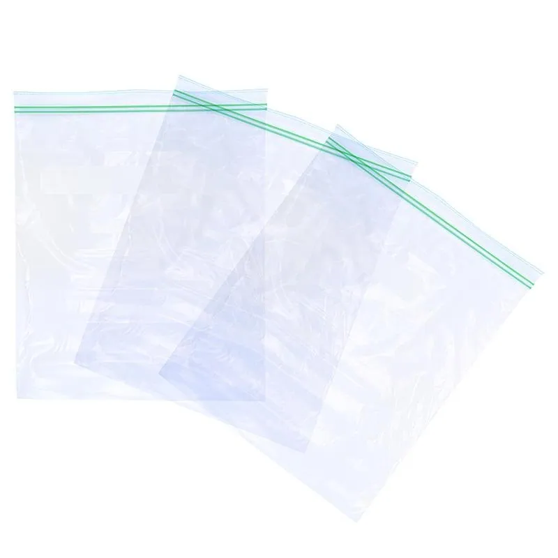 Hercules Storage Bags Resealable Twin Zip Jumbo 8pk 33cm X 38cm – image 2