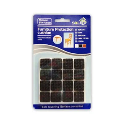 Furniture Protection Mats Sqr 32pc Rubber