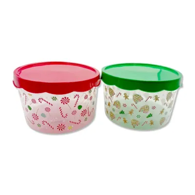 Christmas Cookie Box with Lid 20x12cm