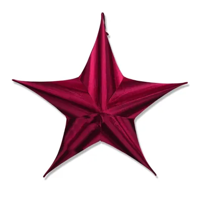 Christmas Velvet Star 60cmDia