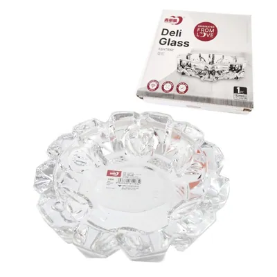 Ashtray Glass 13.3cm Rnd